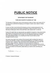 PUBLIC NOTICE